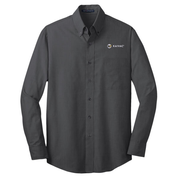 Embroidered Kaivac - Crosshatch Easy Care Shirt Thumbnail