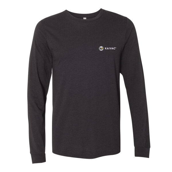 Embroidered Kaivac - Unisex Heather CVC Long Sleeve Tee Thumbnail