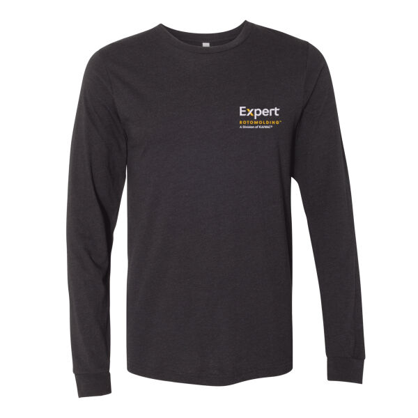 Embroidered Expert Rotomolding - Unisex Heather CVC Long Sleeve Tee Thumbnail