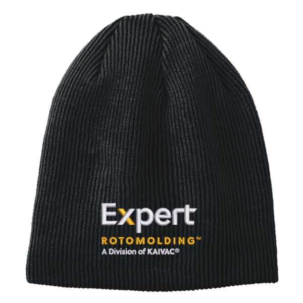 Embroidered Expert Rotomolding - Rib Knit Slouch Beanie Thumbnail