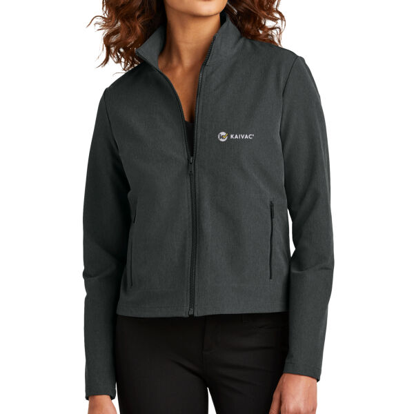 Embroidered Kaivac - Women's Stretch Soft Shell Jacket Thumbnail