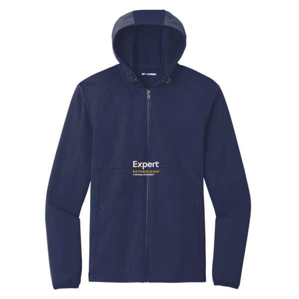 Embroidered Expert Rotomolding - Hooded Soft Shell Jacket Thumbnail