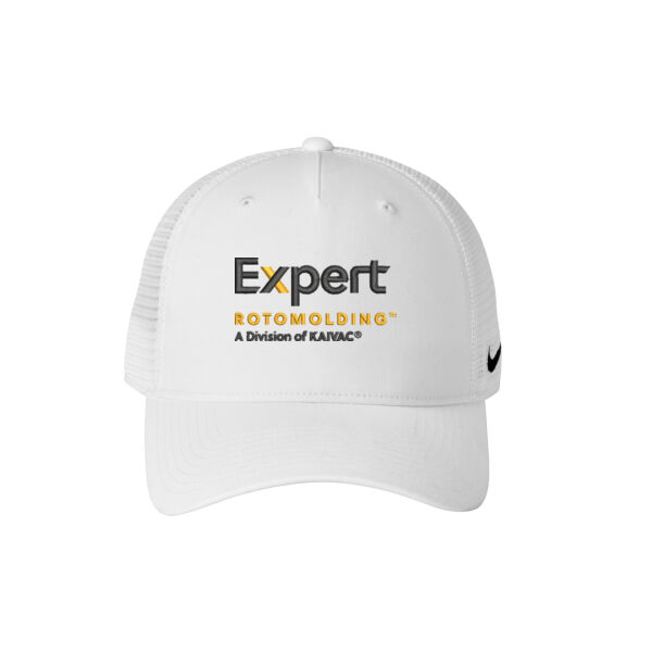 Embroidered Expert Rotomolding - Snapback Mesh Trucker Cap Thumbnail
